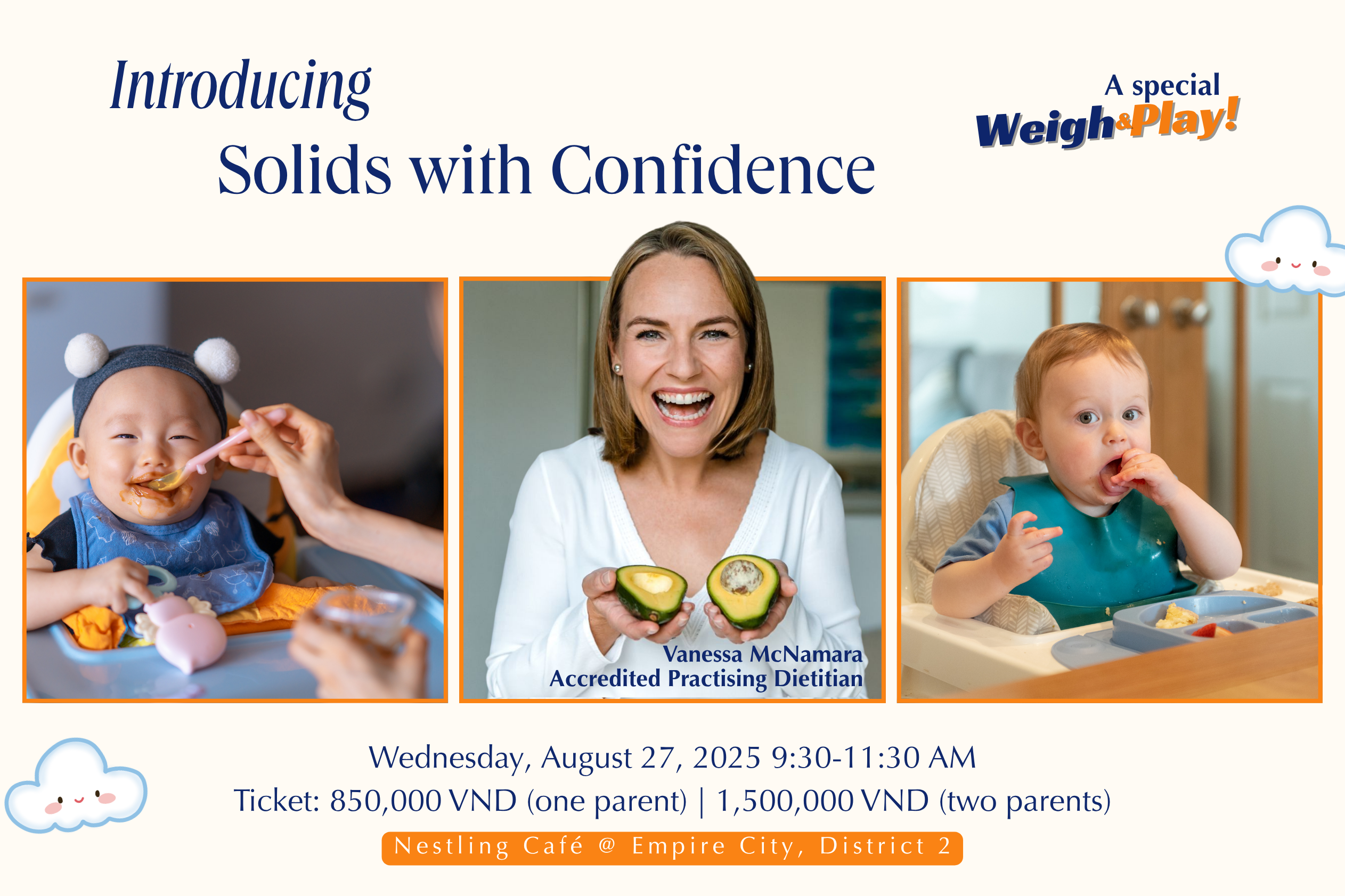 Introducing Solids with Confidence: Special Weigh & Play Event