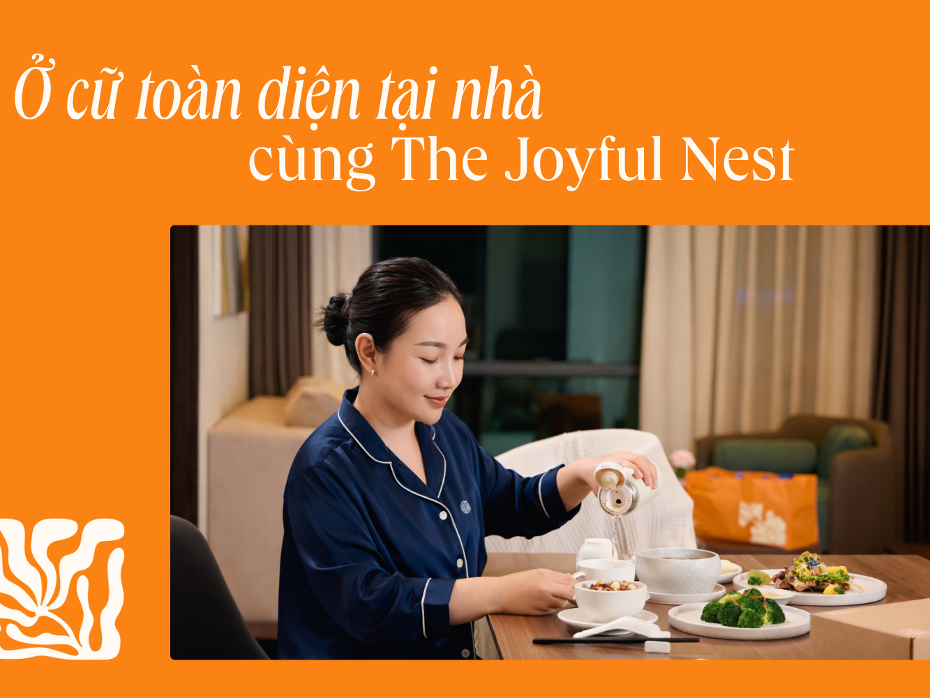 Ở cữ toàn diện tại nhà cùng The Joyful Nest
