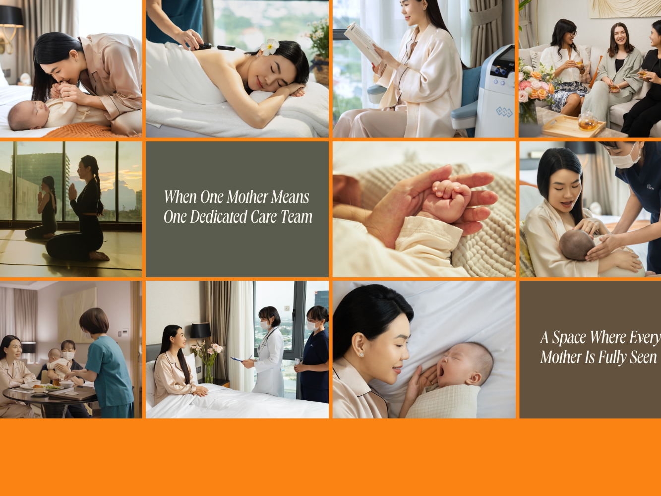 Tỉ lệ người chăm sóc trên một người mẹ và em bé: Điều quan trọng nhất bạn chưa hỏi khi chọn trung tâm chăm sóc sau sinh